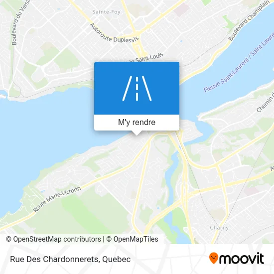 Rue Des Chardonnerets plan