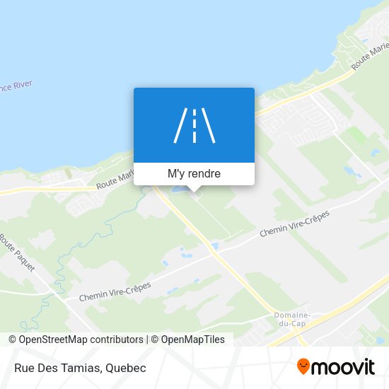 Rue Des Tamias plan