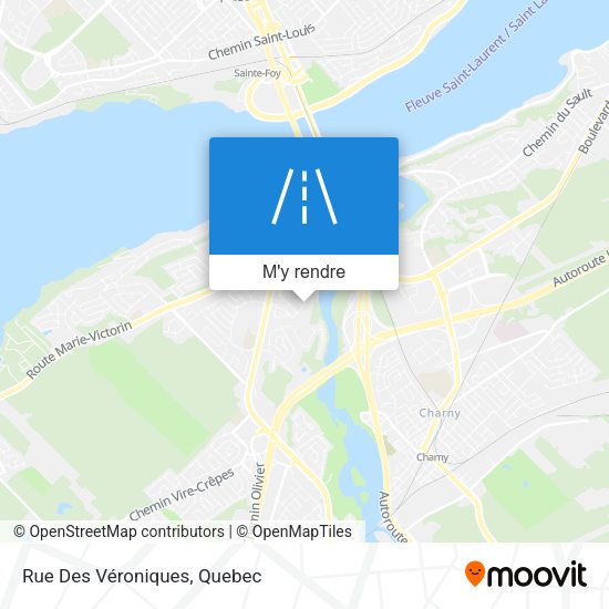Rue Des Véroniques plan
