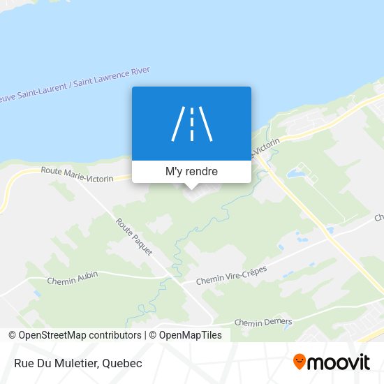 Rue Du Muletier plan