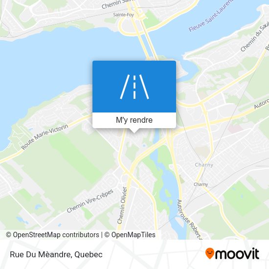 Rue Du Mèandre plan
