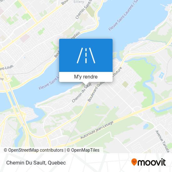 Chemin Du Sault plan