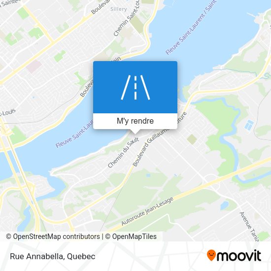 Rue Annabella plan