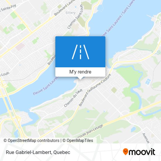 Rue Gabriel-Lambert plan