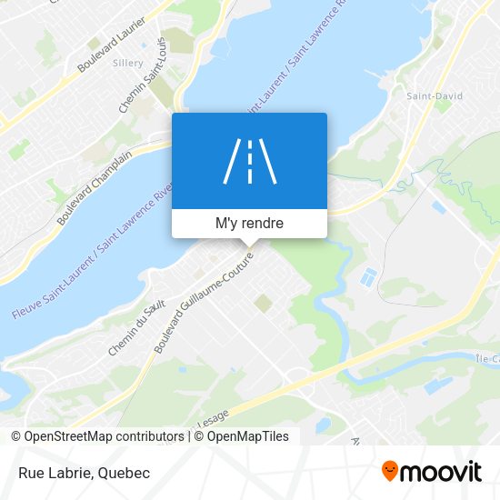 Rue Labrie plan
