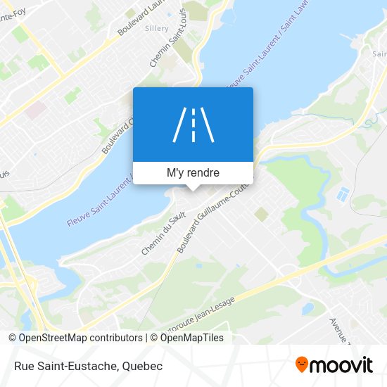 Rue Saint-Eustache plan