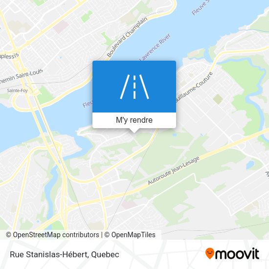 Rue Stanislas-Hébert plan