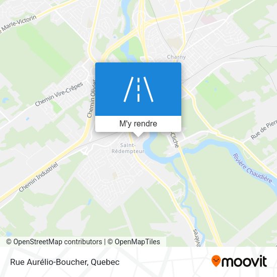 Rue Aurélio-Boucher plan