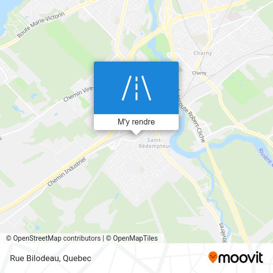Rue Bilodeau plan