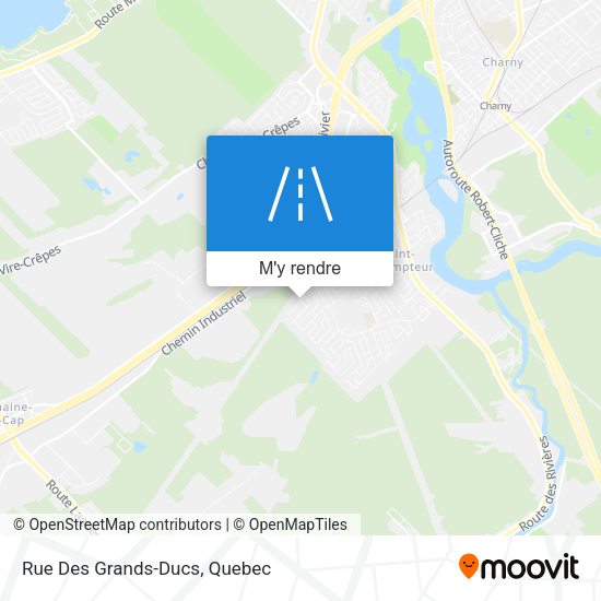 Rue Des Grands-Ducs plan