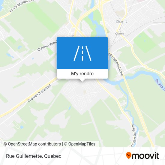 Rue Guillemette plan