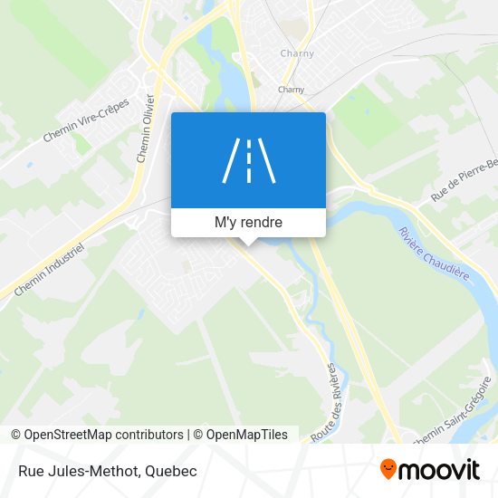 Rue Jules-Methot plan