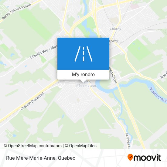 Rue Mère-Marie-Anne plan