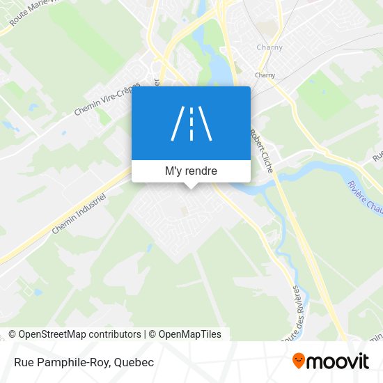 Rue Pamphile-Roy plan