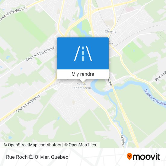 Rue Roch-É.-Olivier plan