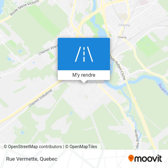 Rue Vermette plan