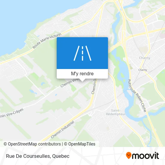 Rue De Courseulles plan