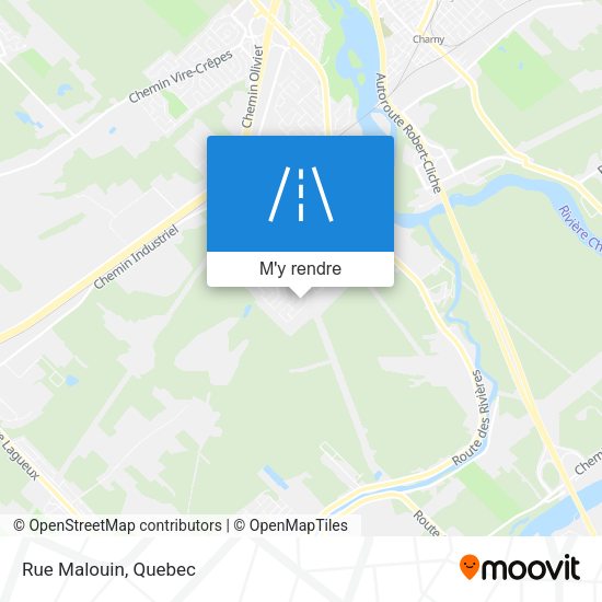Rue Malouin plan