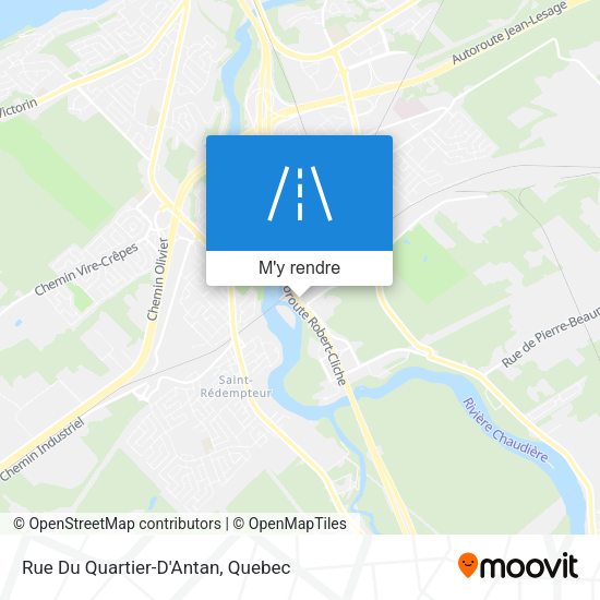Rue Du Quartier-D'Antan plan
