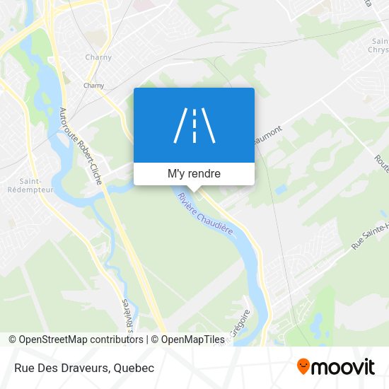 Rue Des Draveurs plan