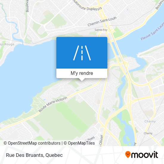 Rue Des Bruants plan