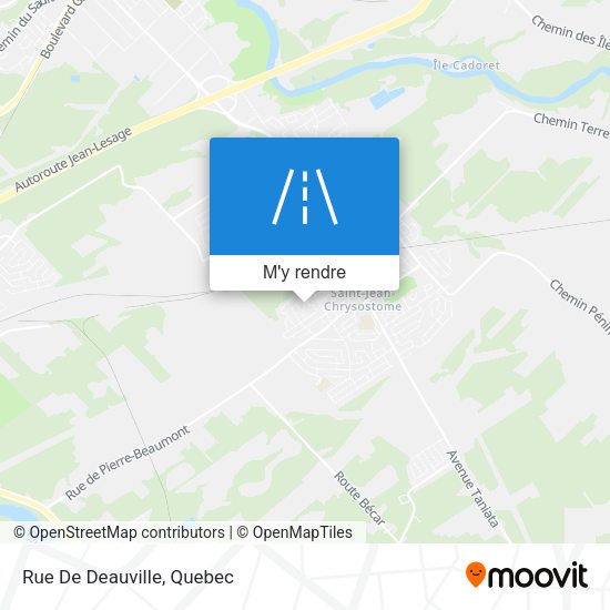 Rue De Deauville plan