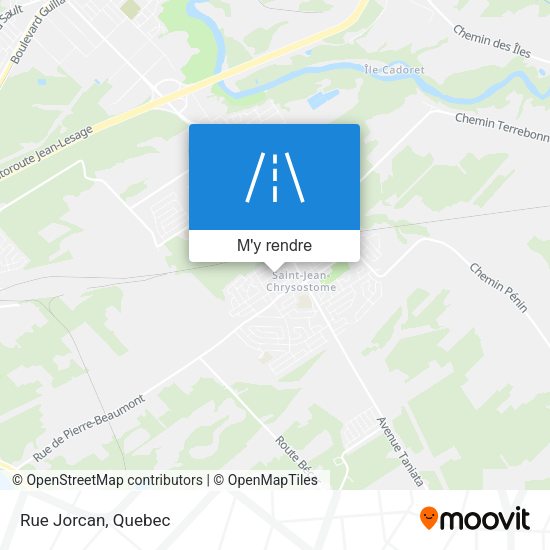 Rue Jorcan plan