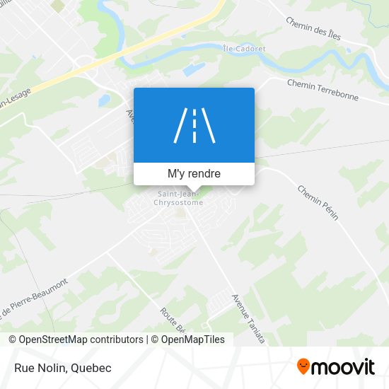 Rue Nolin plan