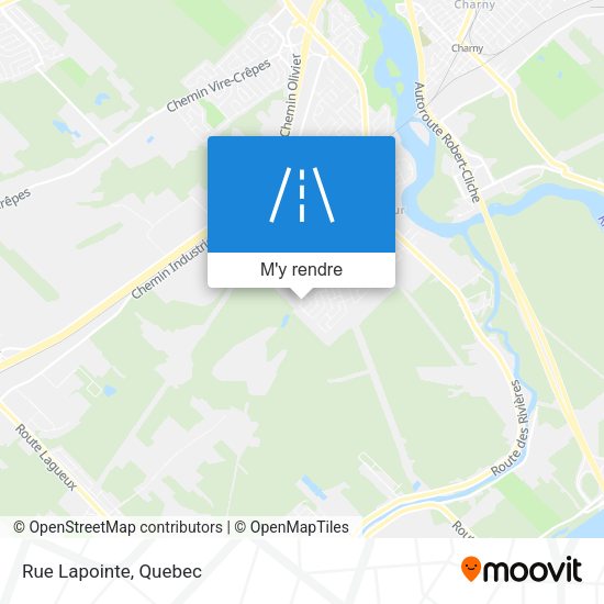 Rue Lapointe plan
