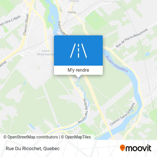 Rue Du Ricochet plan