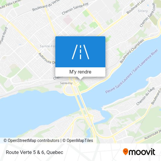 Route Verte 5 & 6 plan
