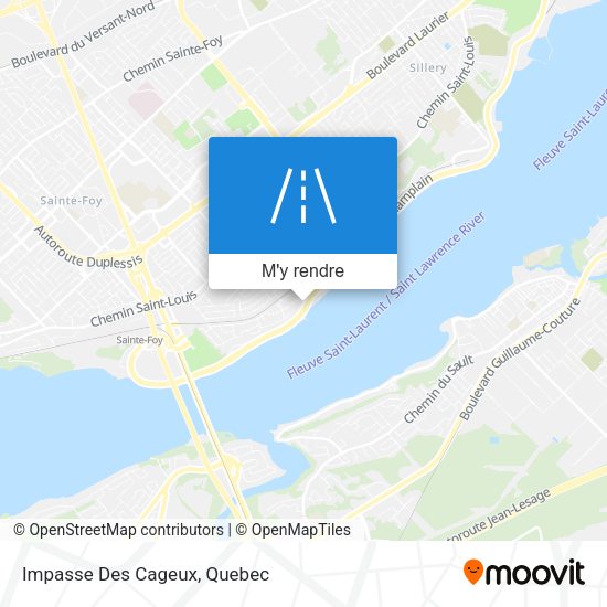 Impasse Des Cageux plan