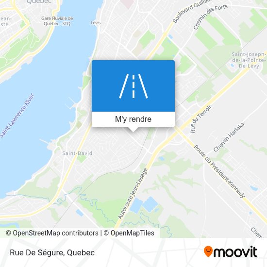 Rue De Ségure plan