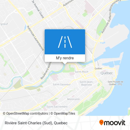 Rivière Saint-Charles (Sud) plan