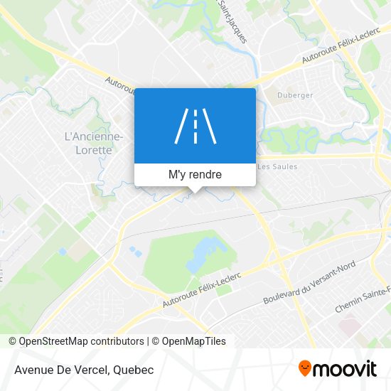 Avenue De Vercel plan