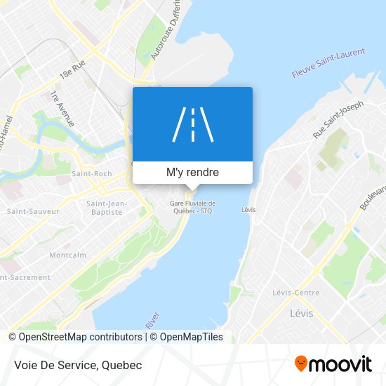 Voie De Service plan
