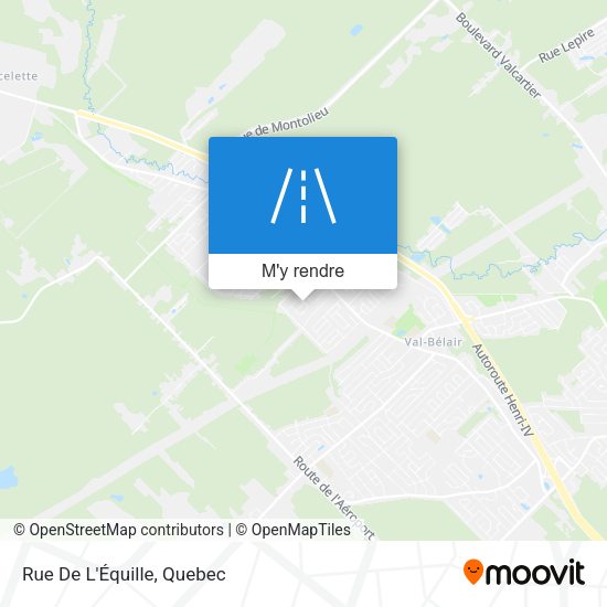 Rue De L'Équille plan