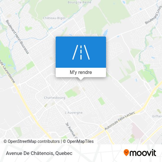 Avenue De Châtenois plan