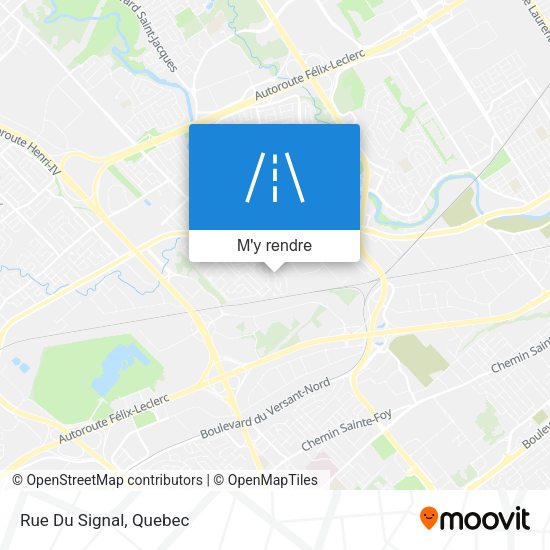 Rue Du Signal plan