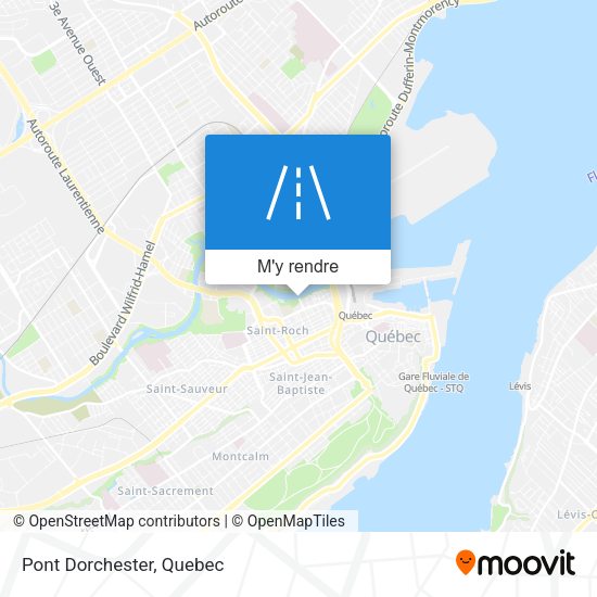 Pont Dorchester plan