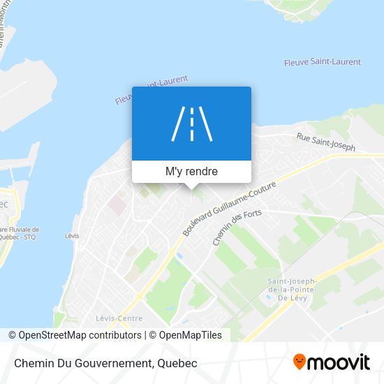 Chemin Du Gouvernement plan