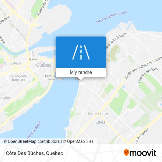 Côte Des Bûches plan