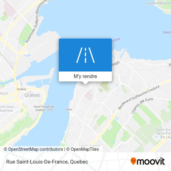 Rue Saint-Louis-De-France plan