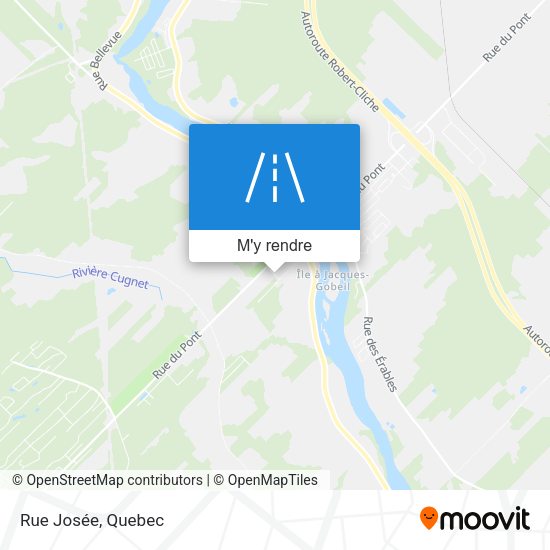 Rue Josée plan