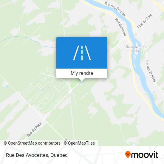 Rue Des Avocettes plan