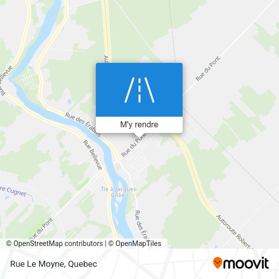 Rue Le Moyne plan