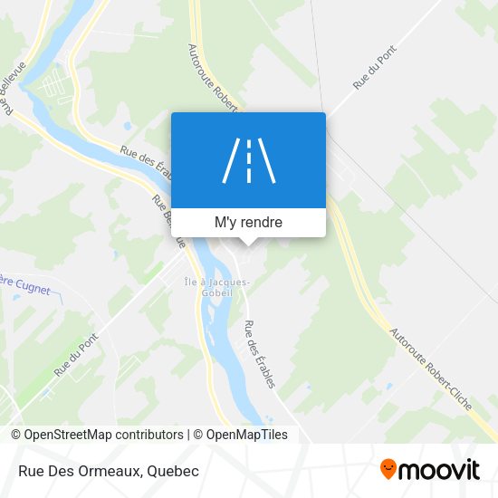 Rue Des Ormeaux plan