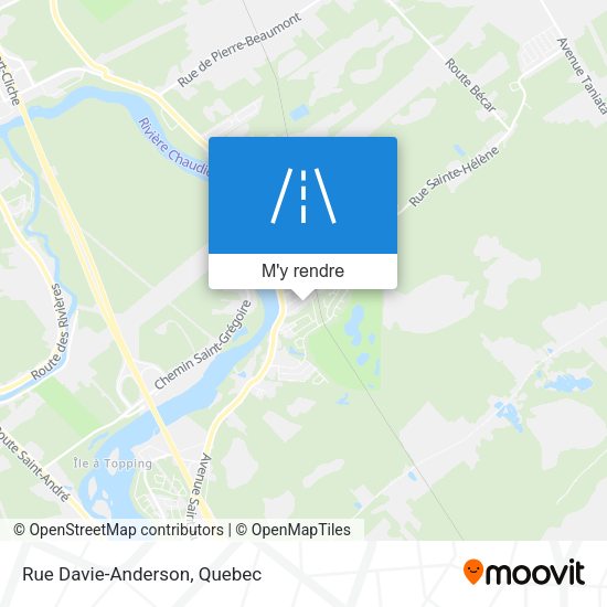 Rue Davie-Anderson plan