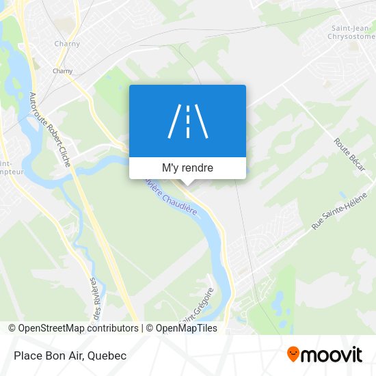 Place Bon Air plan