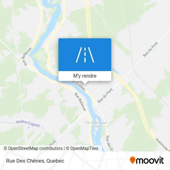 Rue Des Chènes plan